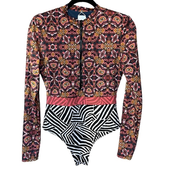 Billabong Sun Tribe Long Sleeve Swimsuit - Picture 3 of 12